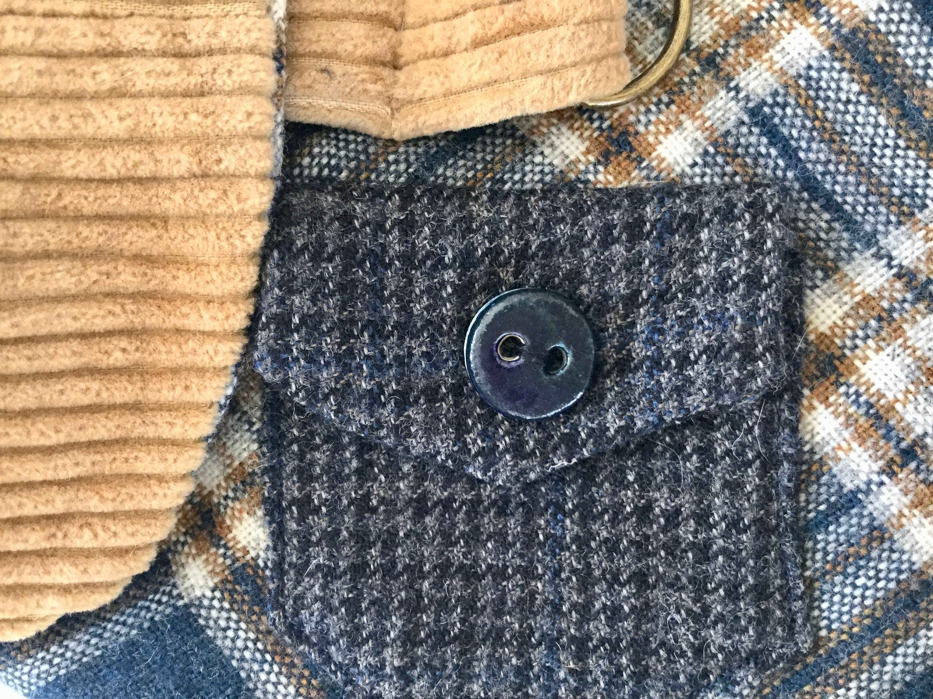 Dog Jacket Custom Dog Jacket Tweed Dog Jacket Tartan Dog Etsy