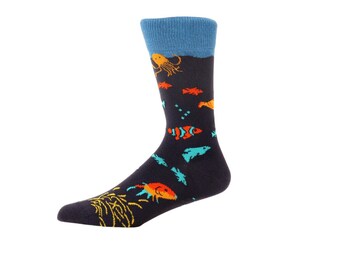 Kjaoi Girl Skirt Socks Uniform Octopus Skull and Fishes Women Tube Socks Compression Socks Kjaoi Girl Skirt Socks Uniform Octopus Skull and Fishes Women Tube Socks Compression Socks