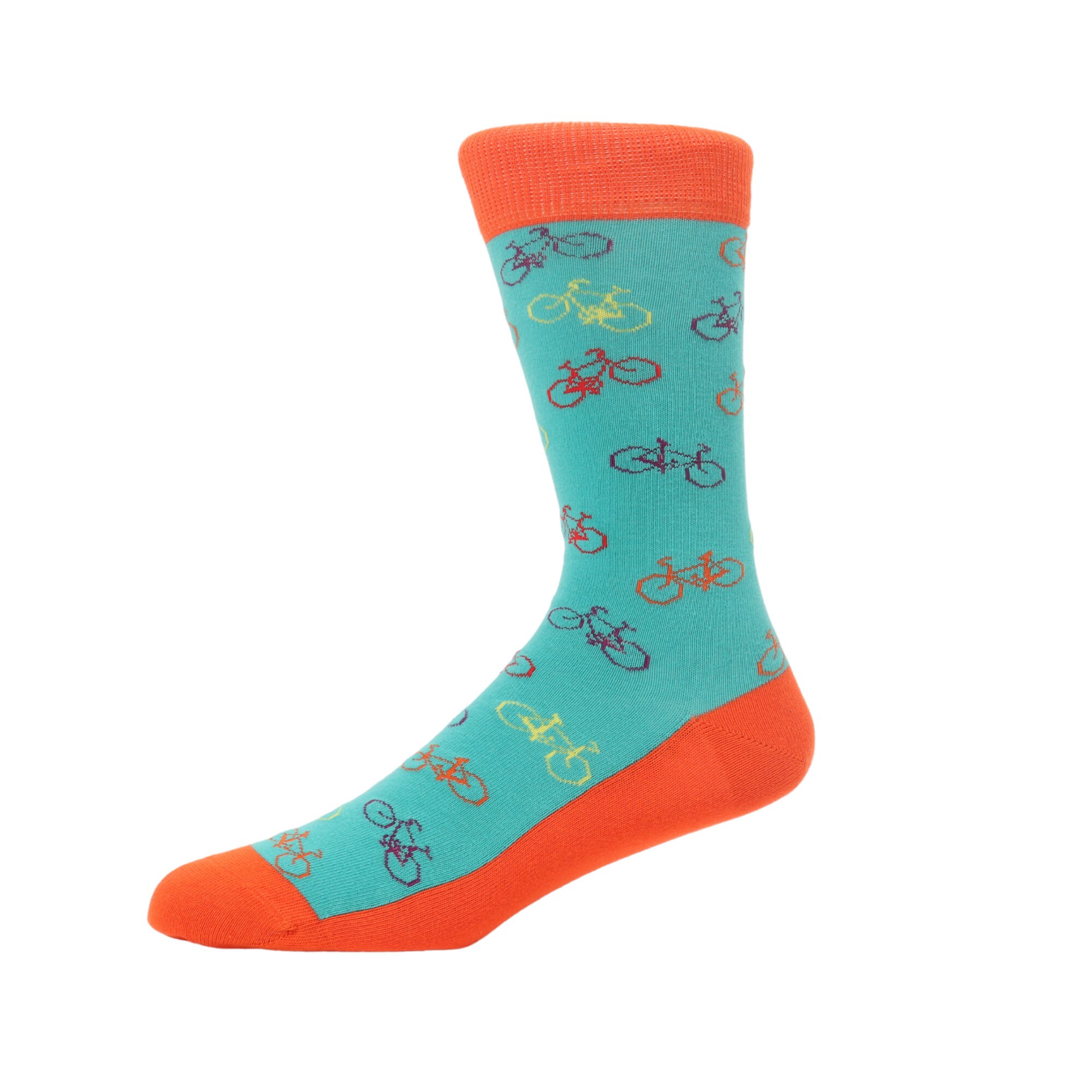 Image of Men's Bicycle Socks Uk 7-12 | Gift Box Cycling Themed