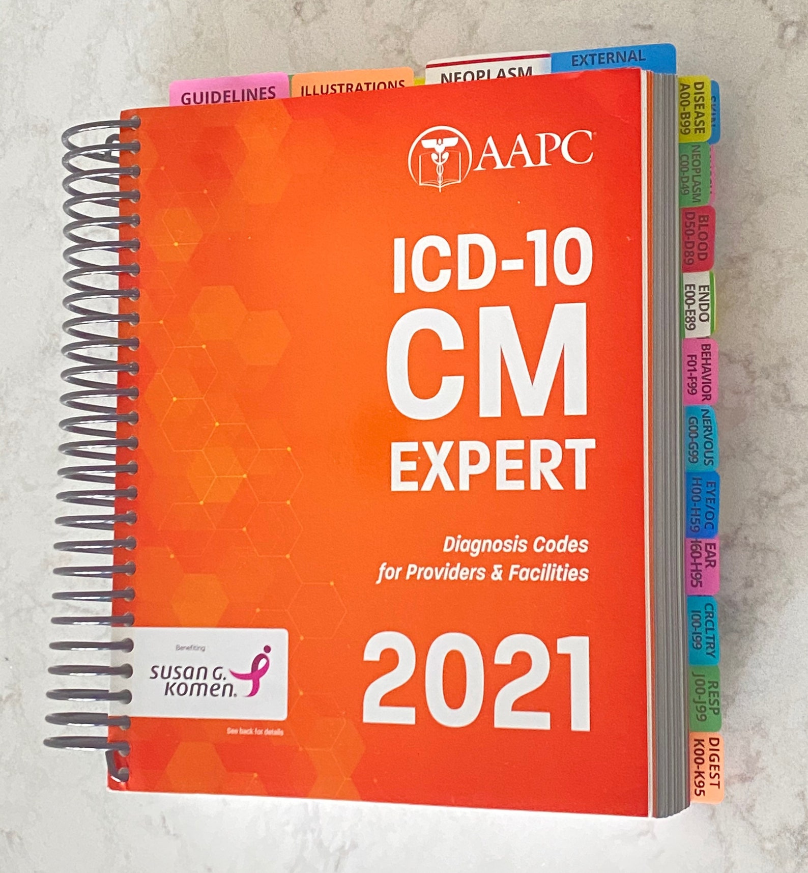 Tabbing System ICD 10 CM 2023 Medical Coding Tabs Book Not Etsy