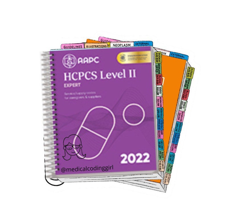 Buy Tabbing System HCPCS 2022 Book Not Included Online in India Etsy