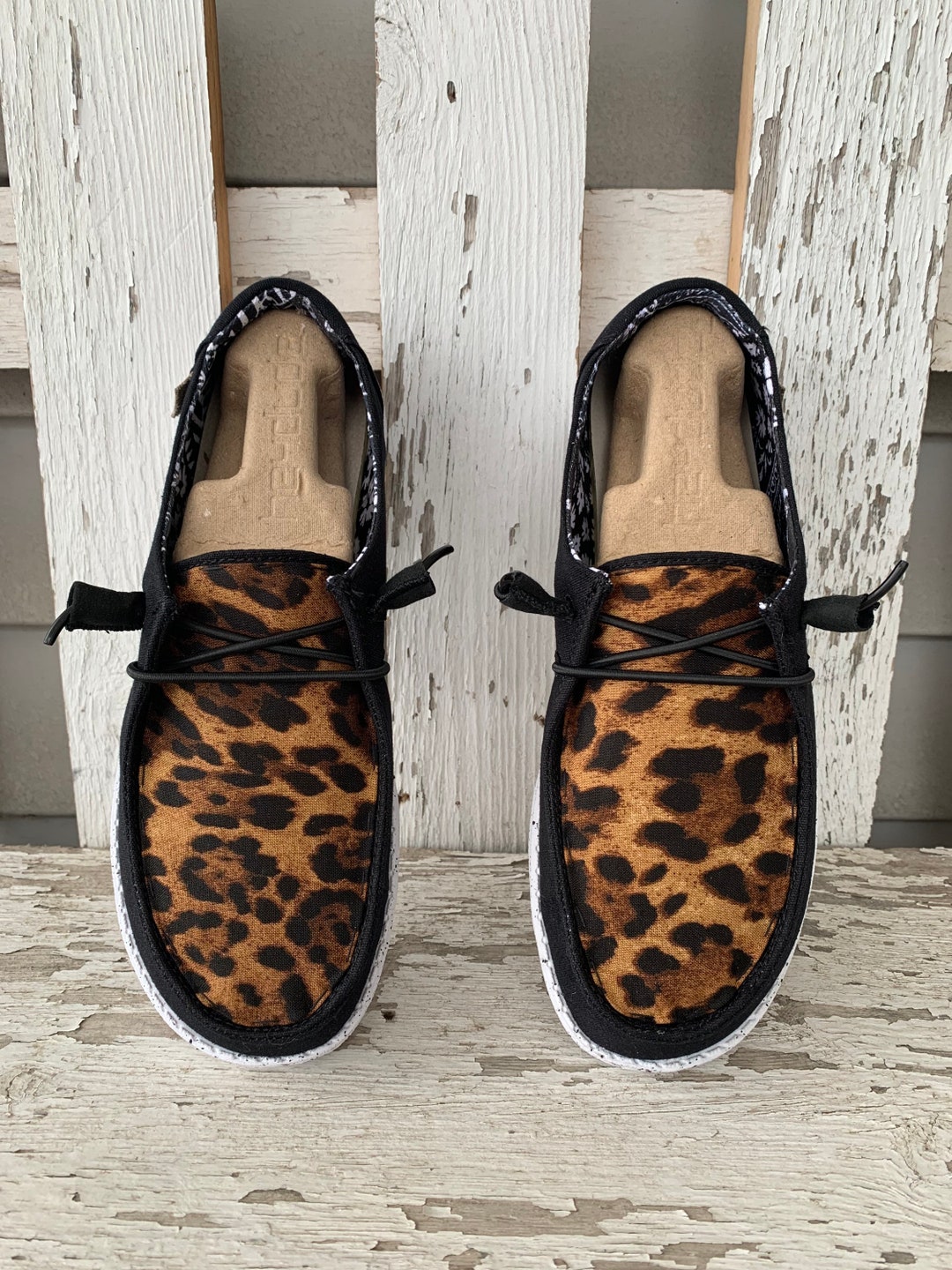 hey dude womens leopard shoes