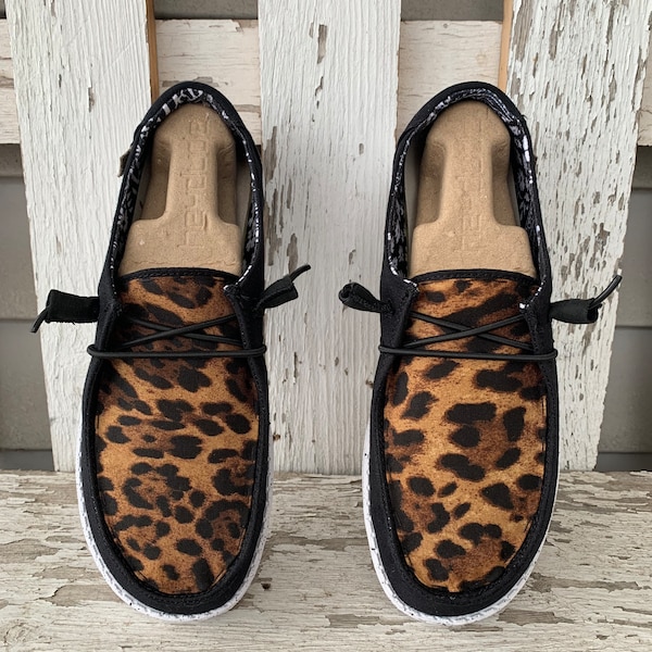 high top hey dudes leopard