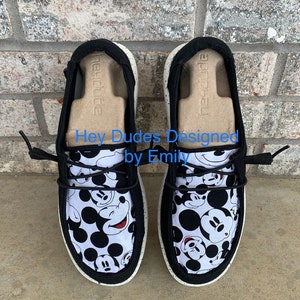 Custom Magic Mouse Hey Dude Shoe - Women’s