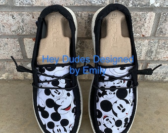 Custom Magic Mouse Hey Dude Shoe - Women’s