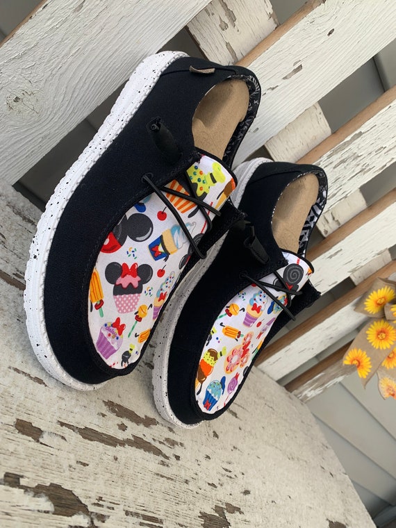 Custom Mickey Mouse Hey dudes Custom Kids Mickey Hey Dude Shoes | NepaCustomDesigning main image 2
