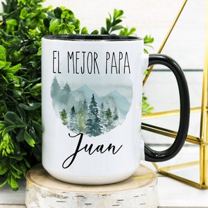 El Mejor Papa Mug, Taza Papa Papa, Regalo para Papa, Dia de los Padres, El Mejor Padre del Mundo, Regalo para Padre