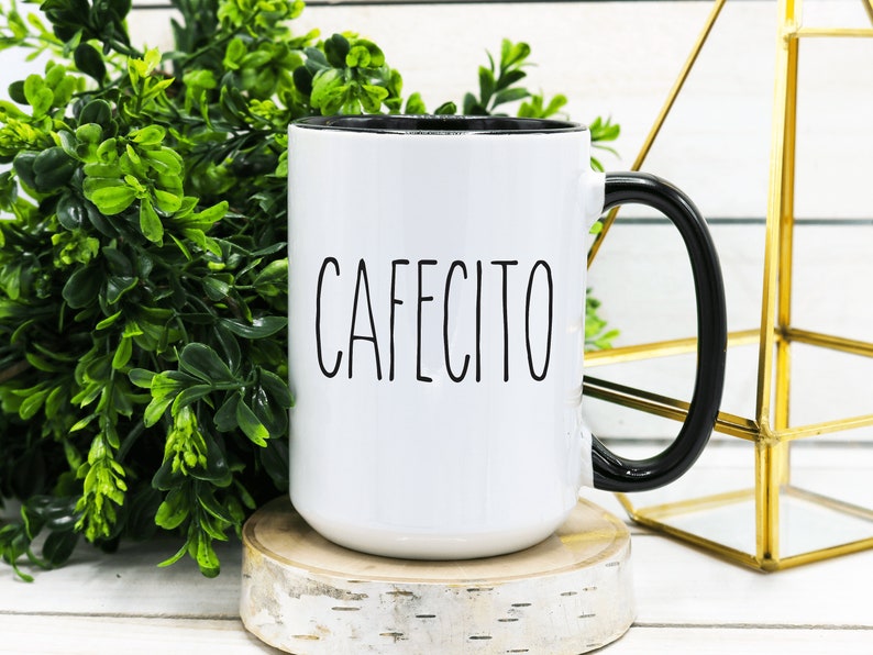 Cafecito Coffee Mug Spanish Coffee Mug Latin Gift Coffee | Etsy