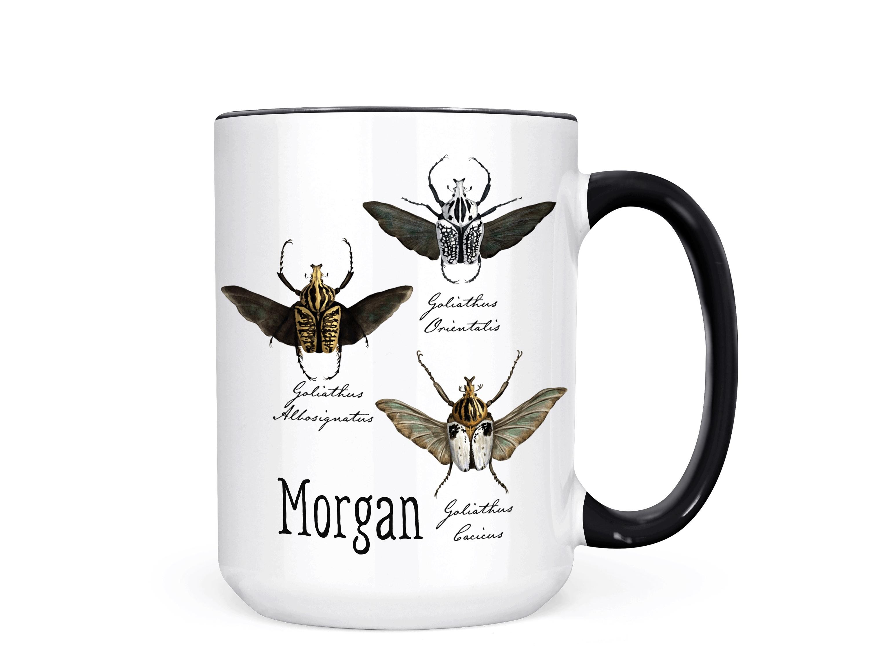 Personalized Goliath Beetle Mug: Insect Lover Gift - Etsy