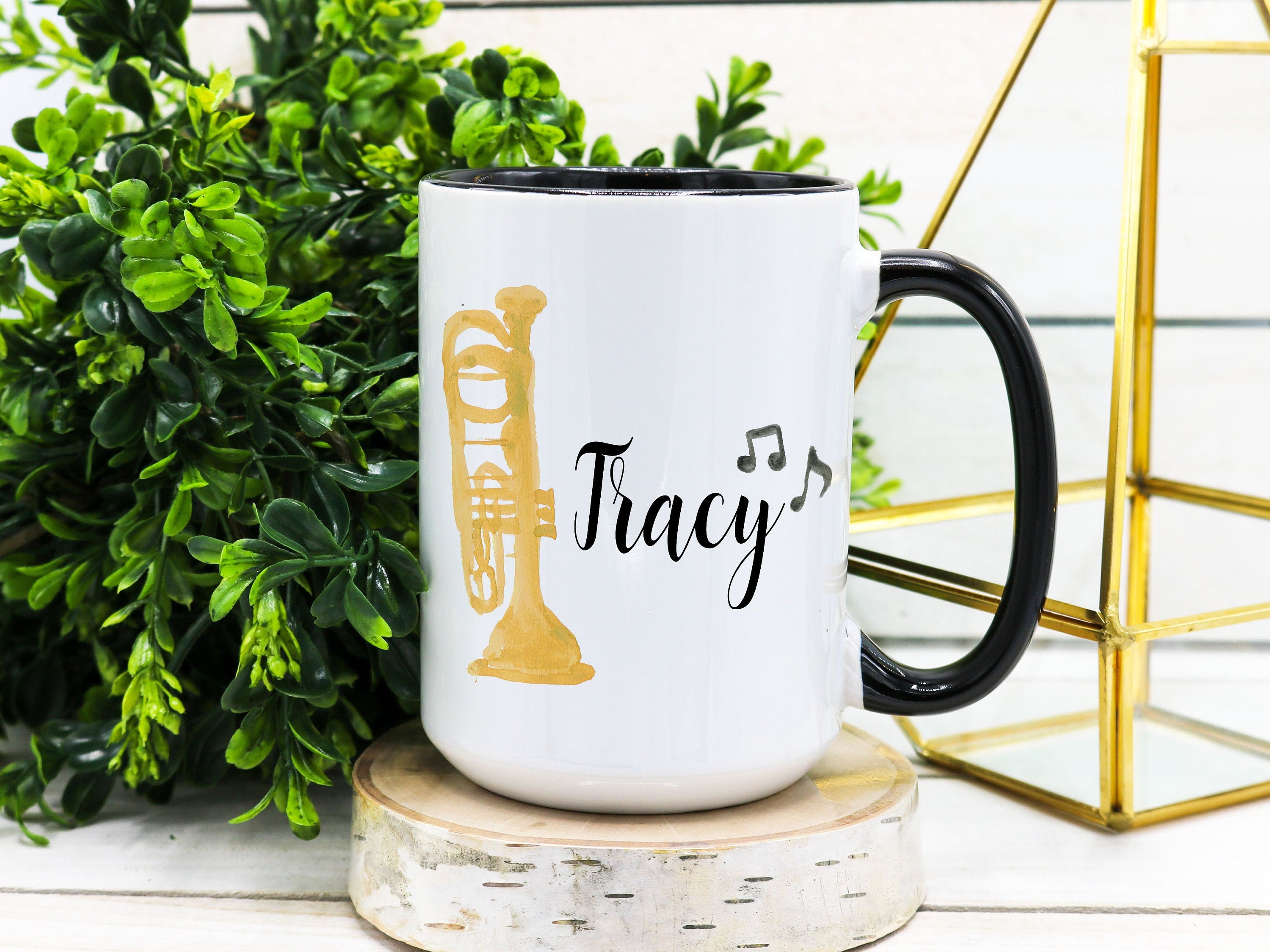 Trumpet Mug Gift for Trumpet Player Personalized Mug for Etsy