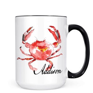 Crab Mug - Etsy