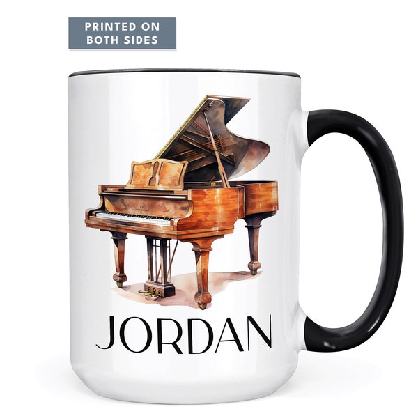 Piano Mug Gift Piano Player Gift Pianist Mug Gift for Pianist Gift Music Piano Teacher Gift Personalized Coffee Mug Musician Piano Mentor