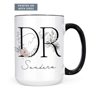 Personalized Doctor Mug, Doctor Gifts, Gifts for Doctor, Gift for dr, Doctor Graduation, Doctor Appreciation, Custom Mug, DR Mug, DR Cup, md