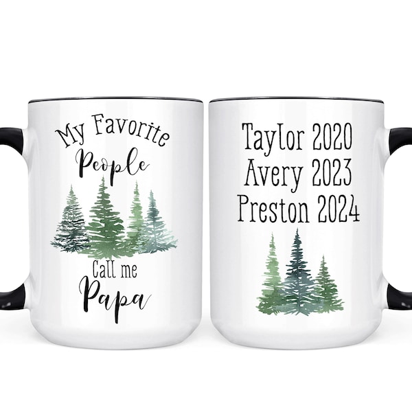 Papa Coffee Mug, Gift for Papa, Papa Birthday Gifts, Fathers Day Gift, Papa Gift, Best Papa Ever, Papa Gifts, Papa Mug