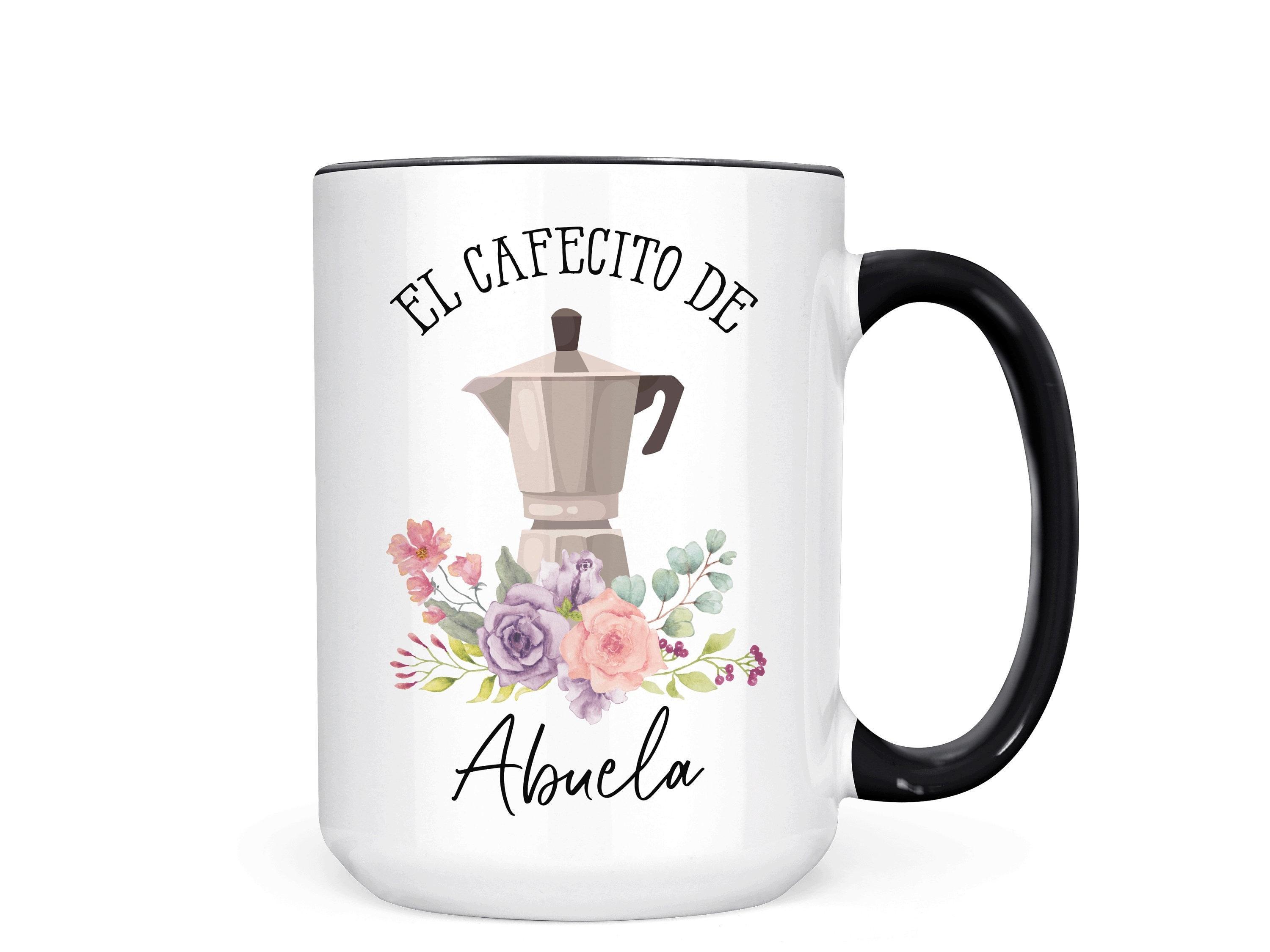 Personalized Abuela Coffee Mug: El Cafecito Gift - Etsy