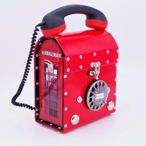 Telefon bag red