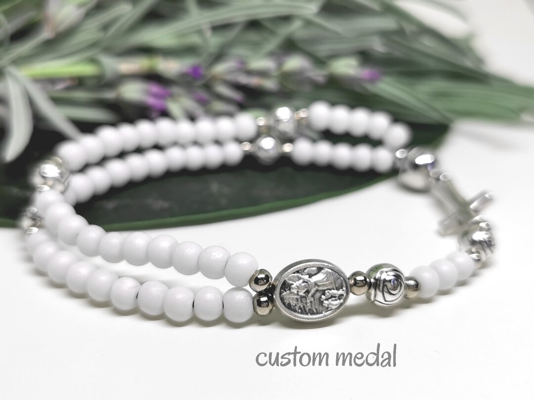 QUANMAITONG Cadeau De Communion Pour Fille, Bracelet En Croix