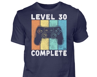 Männer Geburtstagsshirt 30. Geburtstag Mann 30 Jahre Gamer T-Shirt Geschenk
