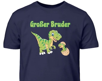 T-Rex Großer Bruder TShirt Jungen Dinosaurier T-Shirt Geschwister Geschenk