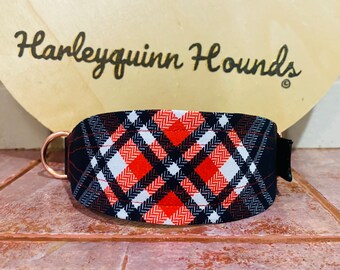 Tartan Martingale Dog Collar