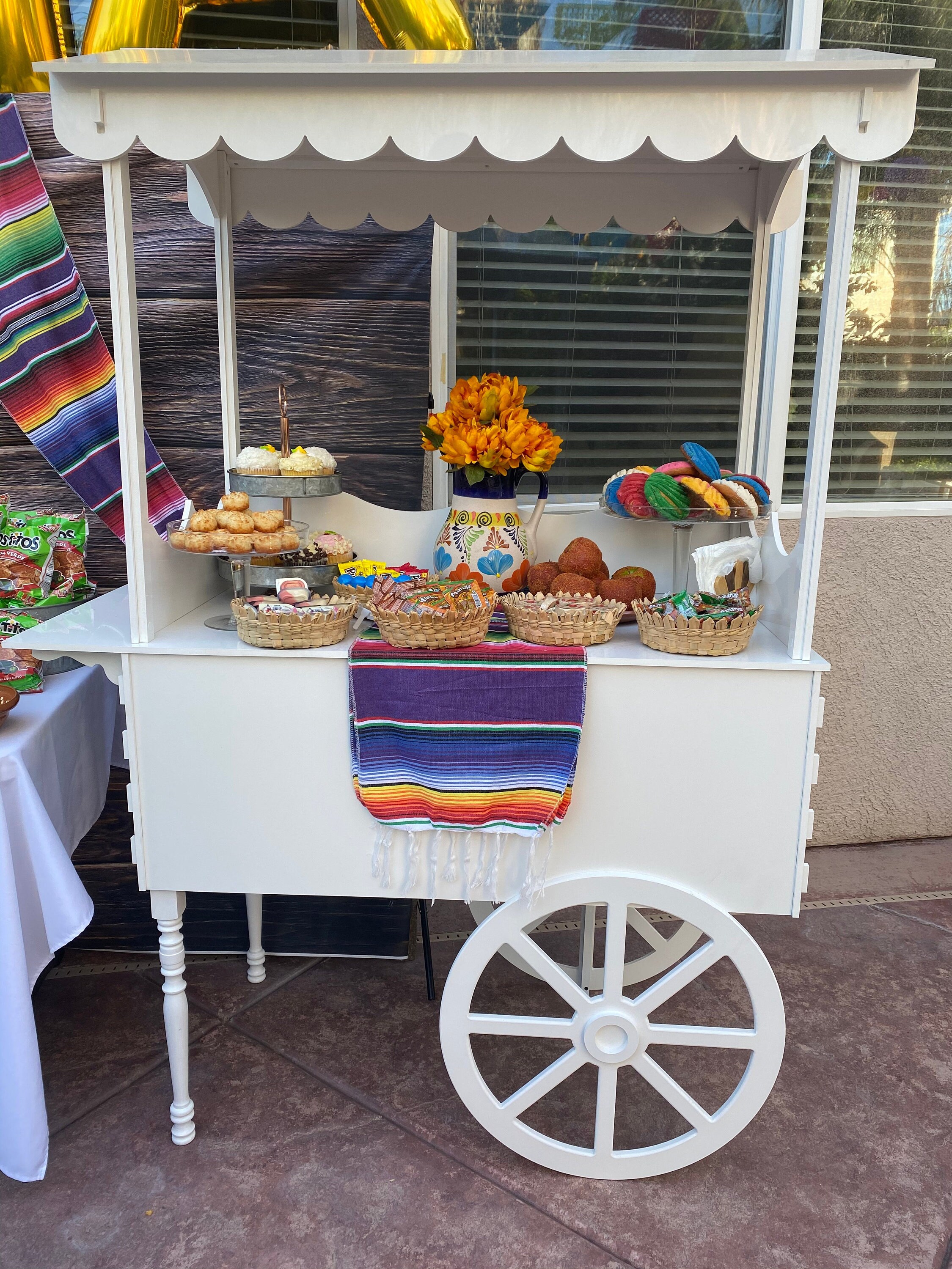 Sweet Cart Candy Cart for Birthdays Bridal Showers Weddings Etsy