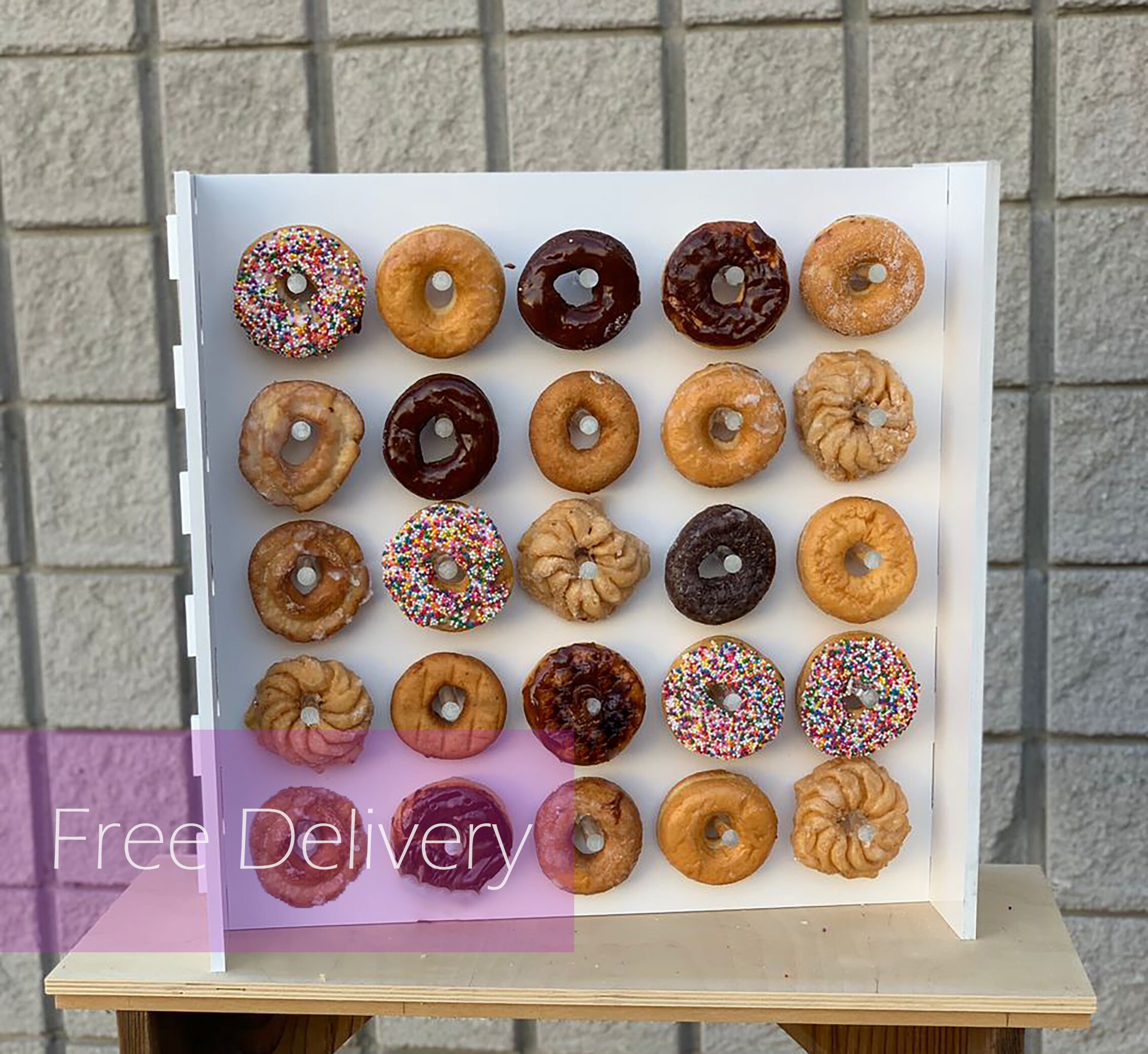 Donut Wall Donut Display Baby Shower Decorations Party and Etsy