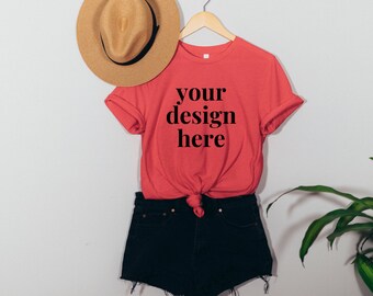 Heather Red 3001 Etsy