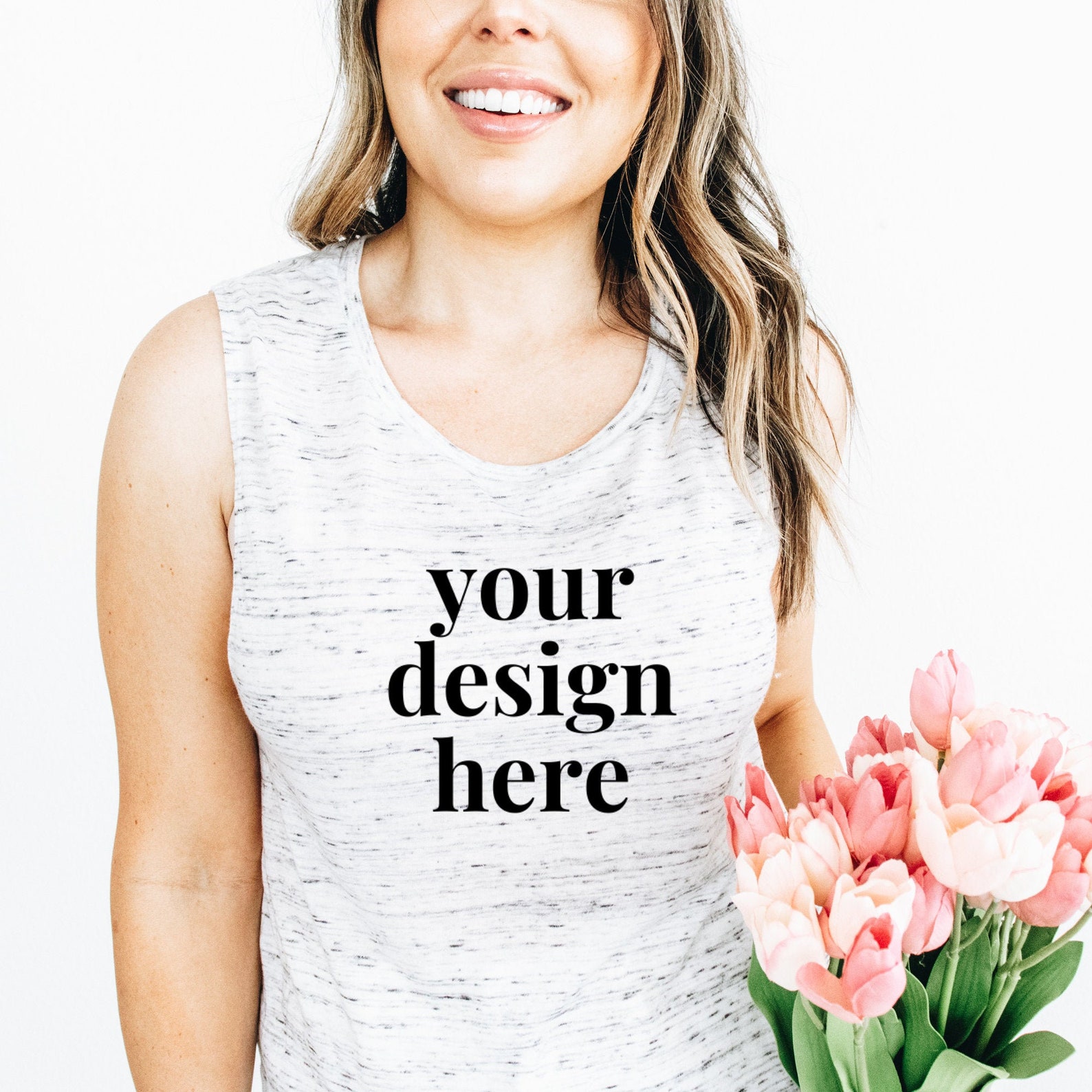 Download Mockup Tank Top Mockup Bella Canvas 8830 White Marble | Etsy