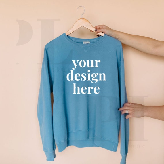 Etsy Shop Mockup Comfort Colors Shirt Mockup Neon Shirt Mockup Comfort Colors Mock Up