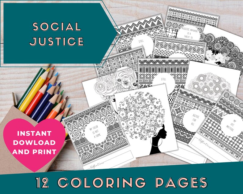 12 Social Justice Coloring Pages Printable Coloring Pages Adult