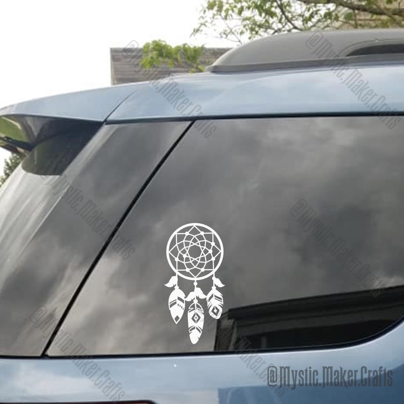 Dream Catcher Decal Holographic Decal Dream Catcher Car Etsy UK
