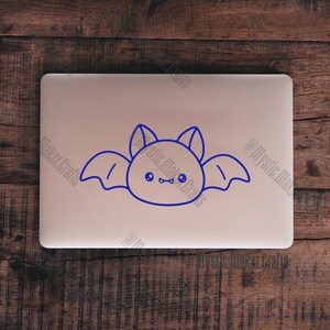 Cute Bat Car Decal- Permanent Vinyl Decal- Bat Tumbler Sticker