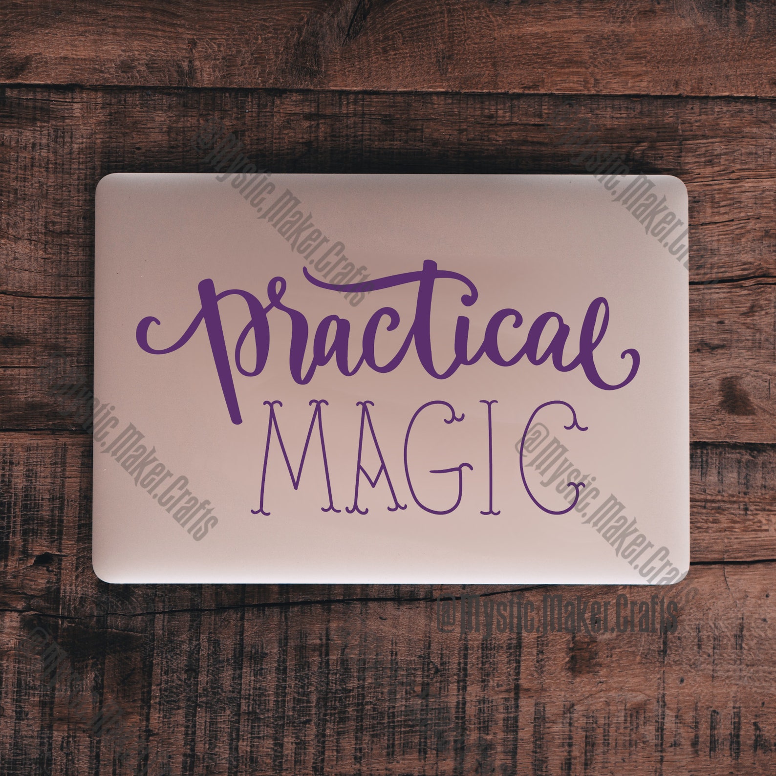 Practical Magic Decal Permanent Vinyl Decal Witch Car Decal Etsy