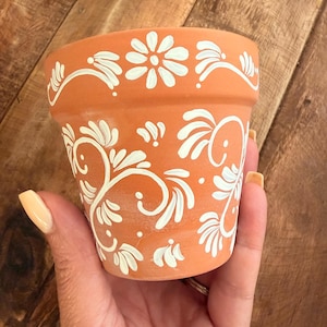Mini talavera-inspired charm