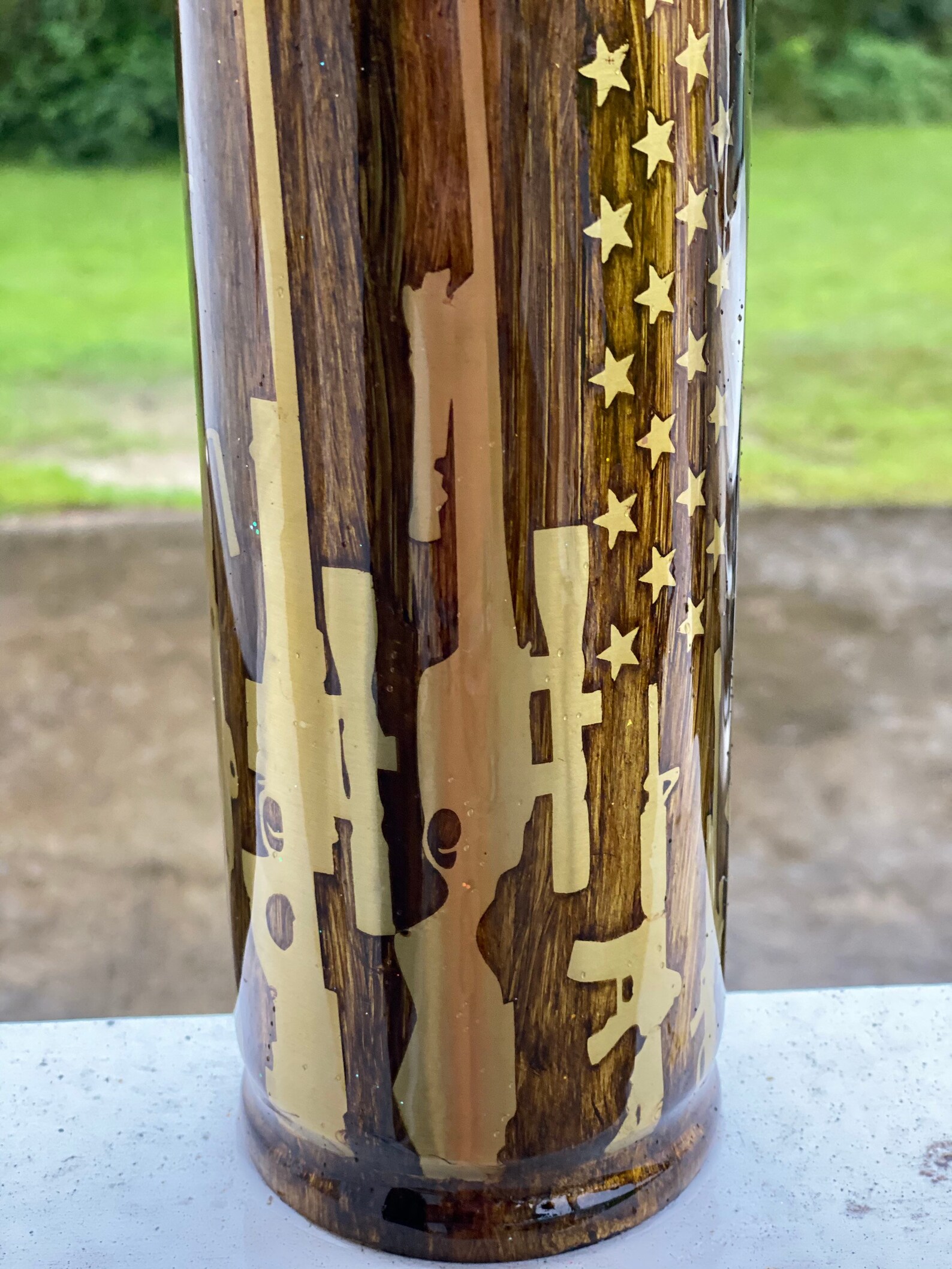 Bullet tumbler stainless steel tumbler 2nd amendement Etsy