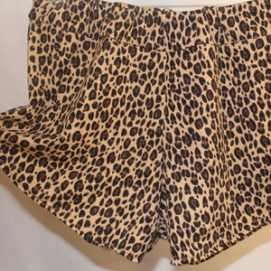Cheetah shorts | Etsy