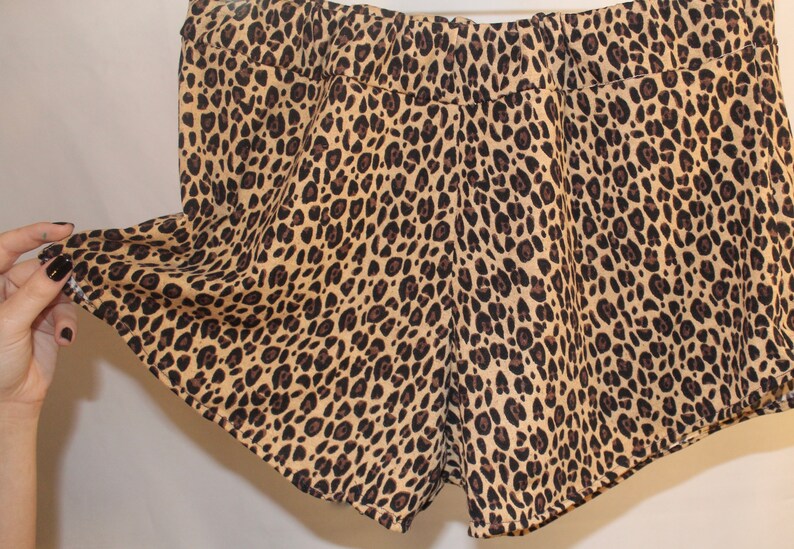 cheetah shorts