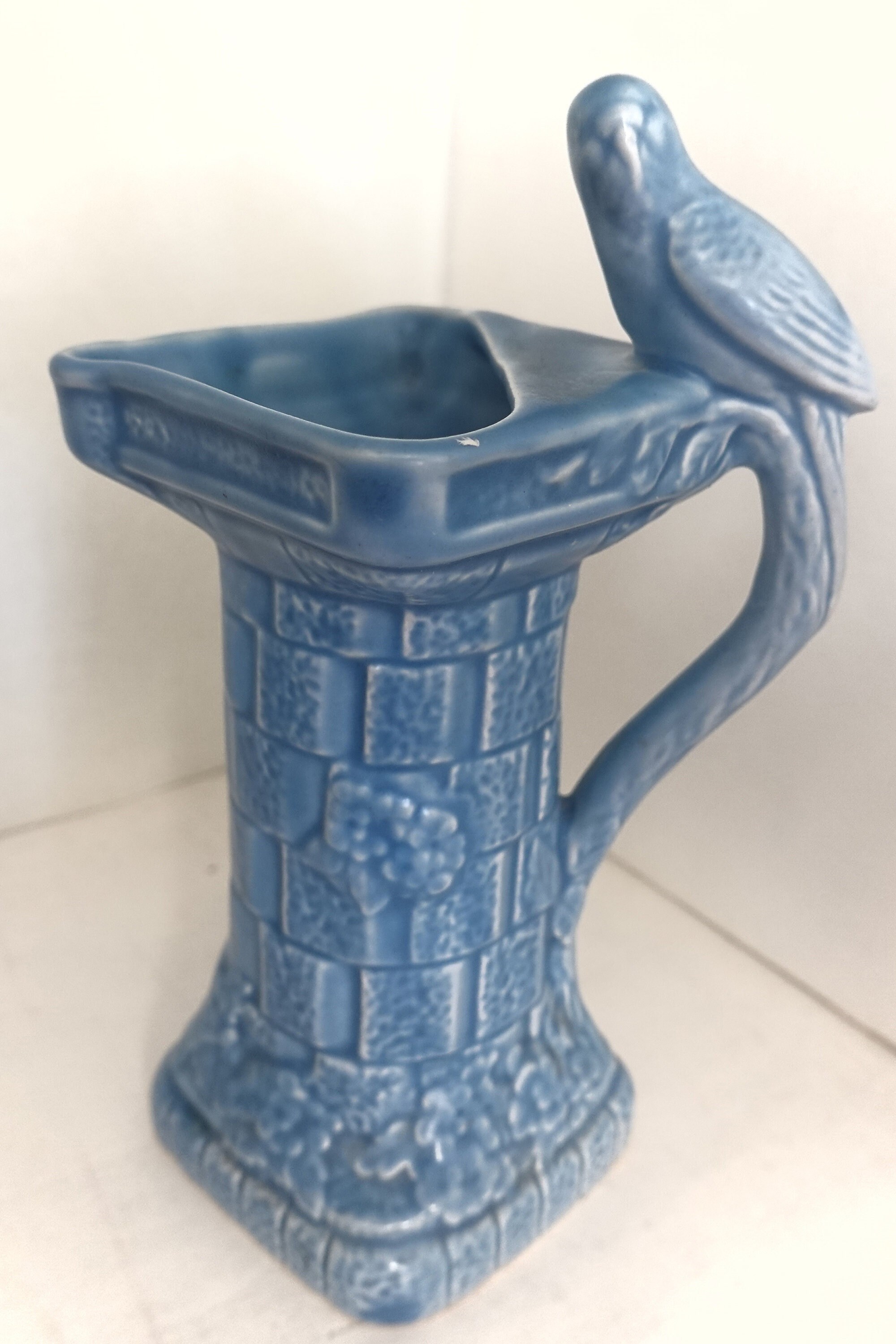 Vintage Wade Blue Bird Bath Jug From the 1940/50s - Etsy UK