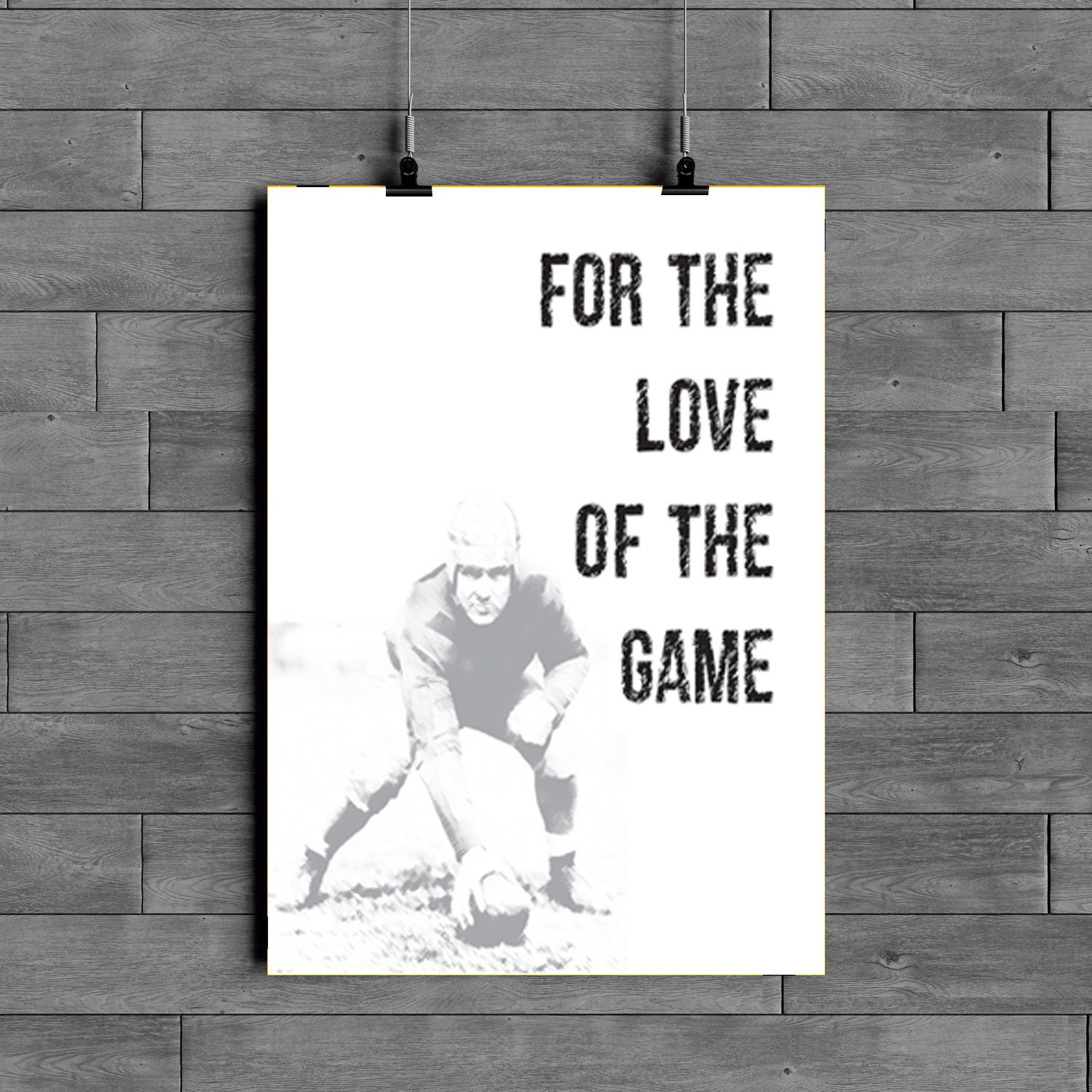 FOOTBALL POSTER DIGITAL - Etsy