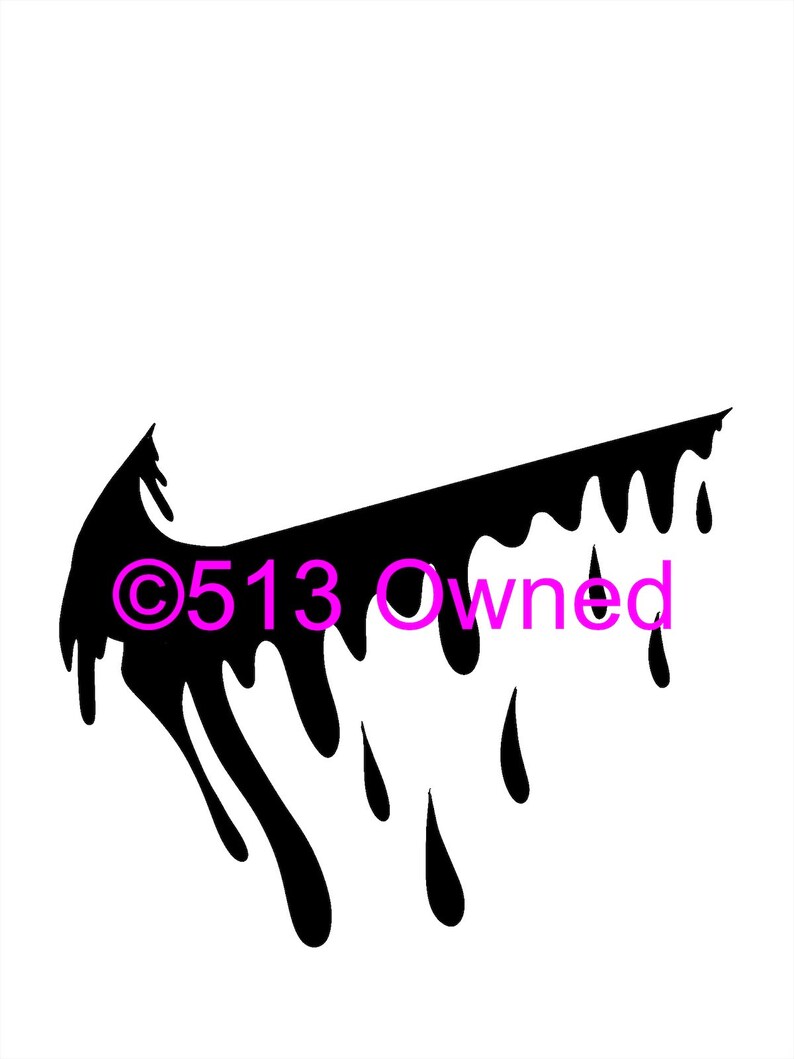 Download Nike drip drip Nike logo Nike swoosh cricut svg cut | Etsy