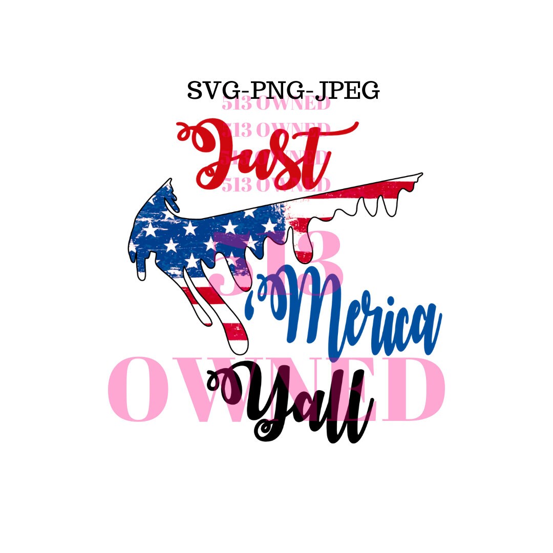 Download Nike merica yall patriotic cricut Svg Nike logo Nike | Etsy