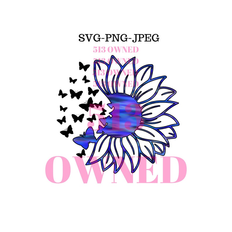 Download Clip Art Art Collectibles Jpeg Cut Files Silhouette Svg Png Sunflower Butterflies Ocean Butterflies Butterfly Cricut Svg Files Sunflower Svg