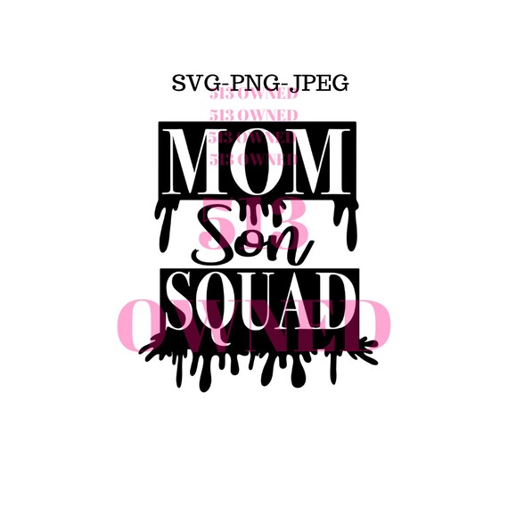Free Free 307 Mom Son Squad Svg SVG PNG EPS DXF File