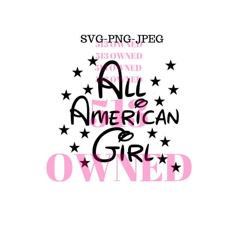 Download All American girl svg / Disney / Fourth of July ...
