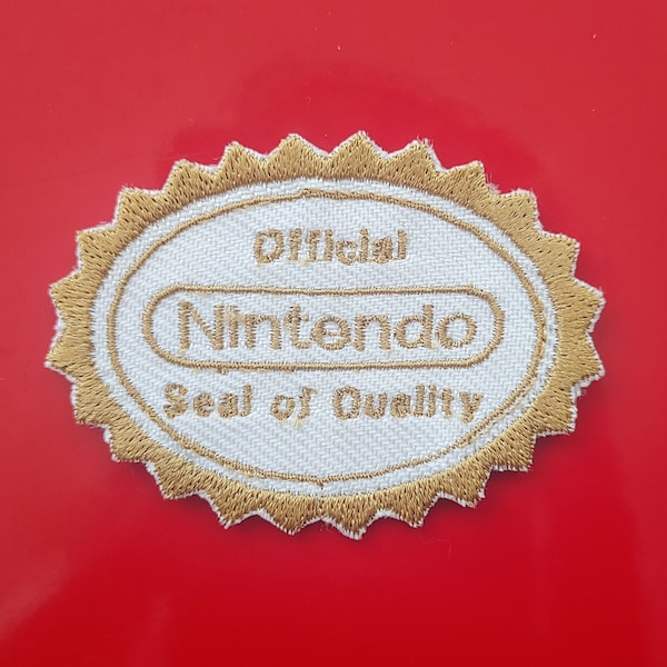 Nintendo Seal of Quality Iron-On Patch - Small 2.5 in.