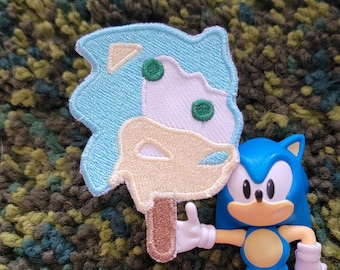 Sonic The Hedgehog Popsicle Patch