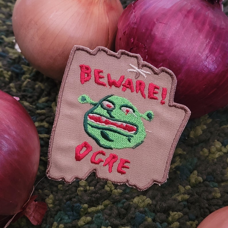 Beware Ogre Shrek Patch image 2