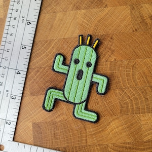 Final Fantasy Cactuar Iron-On Patch