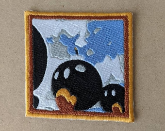 Bob-Omb Battlefield Painting Iron-On Patch