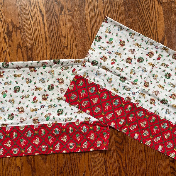 Christmas Pillowcase Etsy